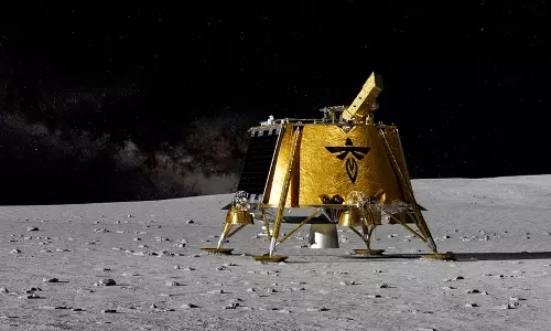 அமெரிக்காவின் தனியார் நிறுவன விண்கலம் நிலவில் வெற்றிகரமாக தரையிறங்கி சாதனை