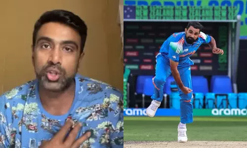 சாம்பியன்ஸ் டிராபி: Fast Bowlers நல்லா கத்துக்கலாம்..  ஷமியை பாராட்டிய அஸ்வின்