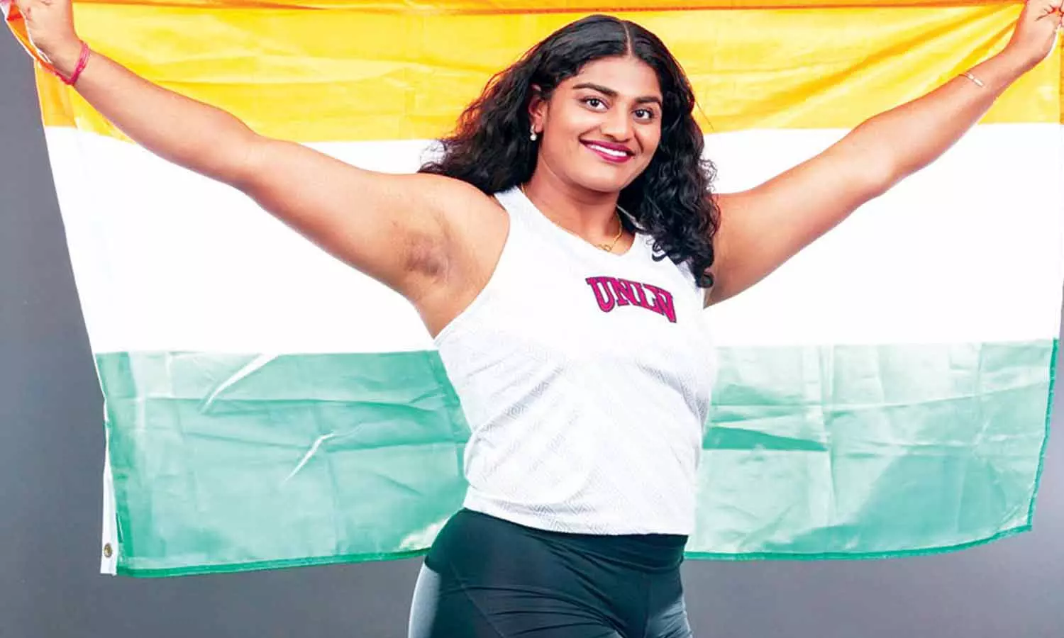 அமெரிக்க தடகள போட்டி: சென்னை வீராங்கனை புதிய தேசிய சாதனை அமெரிக்க தடகள போட்டி: சென்னை வீராங்கனை புதிய தேசிய சாதனை