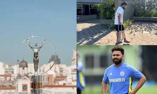 லாரெஸ் சிறந்த கம்பேக் வீரருக்கான விருது பட்டியலில் இடம் பிடித்த ரிஷப் பண்ட்