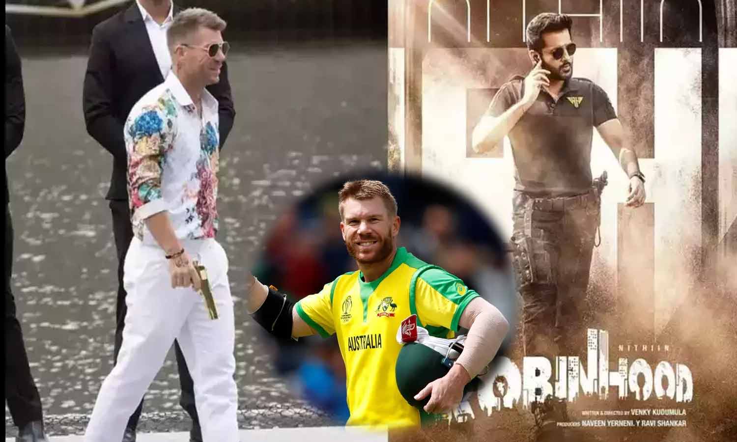 தெலுங்கு திரையுலகில் களமிறங்கிய டேவிட் வார்னர்