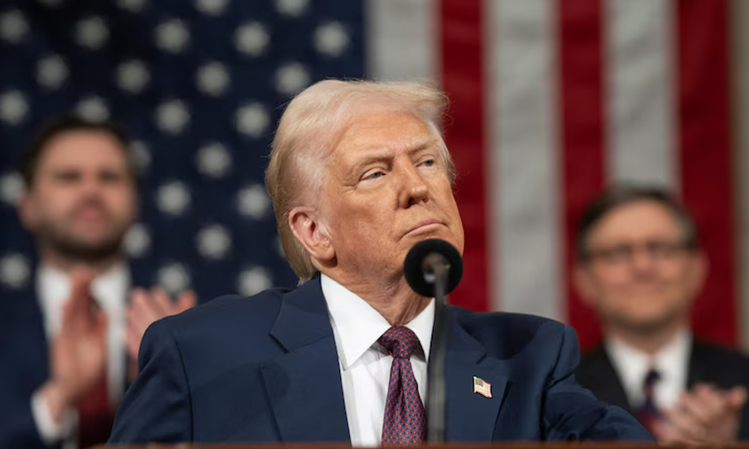 அமெரிக்கா மீது இந்தியா அதிக வரி விதிக்கிறது- பாராளுமன்றத்தில் டிரம்ப் பேச்சு