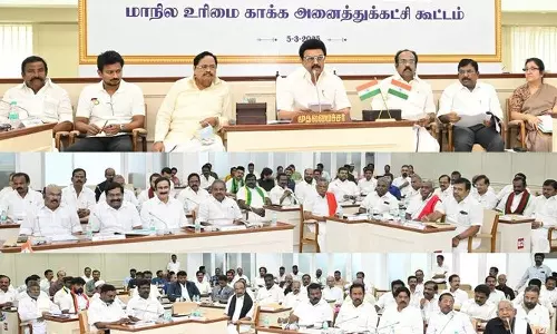 தொகுதி மறுசீரமைப்பு விவகாரம் - அனைத்து கட்சிகளின் ஆதரவுடன் தீர்மானம் நிறைவேற்றம்