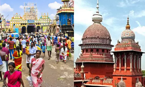 கோவில்களில் சினிமா பாட்டுக்கு தடை- சென்னை உயர்நீதிமன்றம் அதிரடி