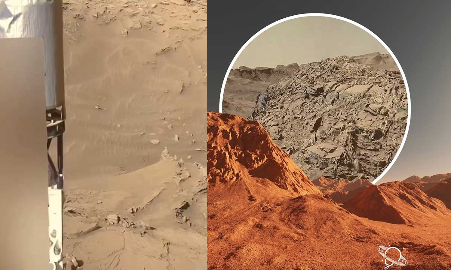 செவ்வாய் கிரகத்தின் பரந்து விரிந்த காட்சி - நாசா பகிர்ந்த வீடியோ!