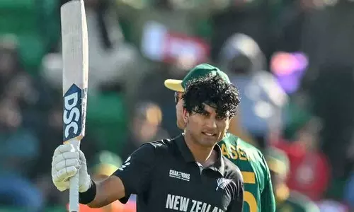 தென் ஆப்பிரிக்காவுக்கு எதிராக சதம்.. உலகின் முதல் வீரர்.. பல சாதனைகளை படைத்த ரச்சின் ரவீந்திரா