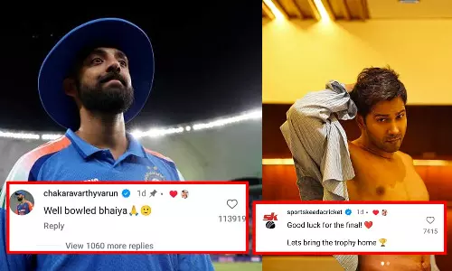 ஒரே பெயரால் குழம்பிய ரசிகர்கள்.. பாலிவுட் நடிகரை பாராட்டி கமெண்ட் செய்த வருண் சக்கரவர்த்தி