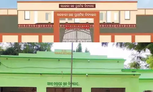 ஒடிசாவில் காவி நிறத்திற்கு மாறும் அரசுப் பள்ளிக்கூடங்கள்