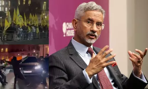 அமைச்சர் ஜெய்சங்கர் கலந்து கொண்ட நிகழ்ச்சியில் பாதுகாப்பு குறைபாடு - பிரிட்டன் கண்டனம்