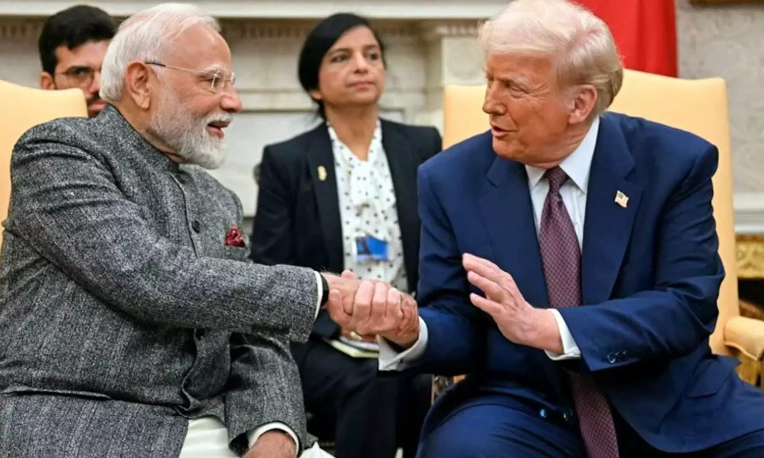 அமெரிக்க பொருட்களுக்கான வரியை குறைக்க இந்தியா சம்மதித்துள்ளது - டிரம்ப் அமெரிக்க பொருட்களுக்கான வரியை குறைக்க இந்தியா சம்மதித்துள்ளது - டிரம்ப்