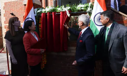 மான்செஸ்டரில் இந்திய தூதரகத்தை திறந்து வைத்தார் ஜெய்சங்கர்