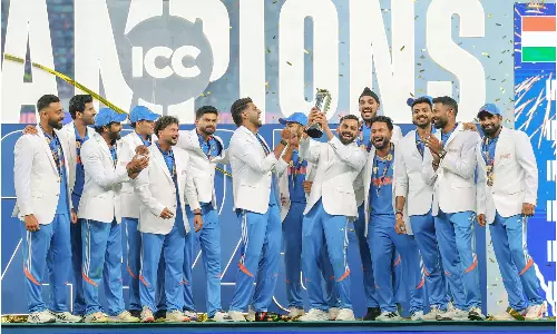 சாம்பியன்ஸ் டிராபி: மூன்றாவது முறையாக மகுடம் சூடியது இந்திய அணி