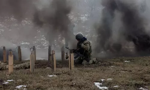 உக்ரைனுக்காக பாதுகாப்புப் படை உருவாக்குவது குறித்து பேச்சுவார்த்தை: 30-க்கும் மேற்பட்ட நாடுகள் பங்கேற்கிறது