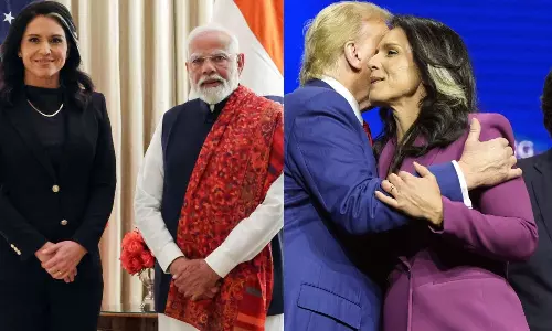 இந்தியாவுக்கு வருகை தரும் அமெரிக்க புலனாய்வு இயக்குநர் துளசி கப்பார்ட்!