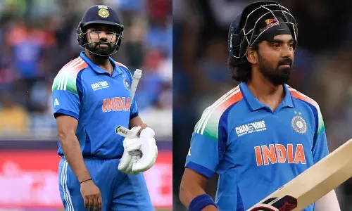 சாம்பியன்ஸ் டிராபி: வெற்றியின் மகிழ்ச்சியில் ஞாபக மறதி.. ரோகித், ராகுலின் செயல் வைரல்