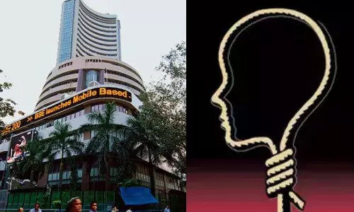 பங்குச்சந்தை சரிவு.. பணத்தை இழந்த  ஆசிரியர் தூக்கிட்டு தற்கொலை