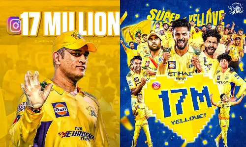 இன்ஸ்டாவில் 17 மில்லியன் Followers பெற்ற முதல் ஐ.பி.எல் அணியாக மாறிய சி.எஸ்.கே