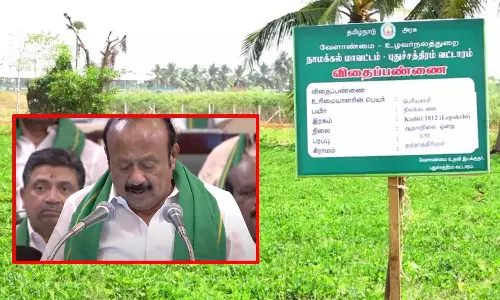 வேளாண்மை பட்ஜெட்: உழவர்களின் நிலங்களில் விதைப் பண்ணைகள் அமைக்க ரூ.250 கோடி ஒதுக்கீடு