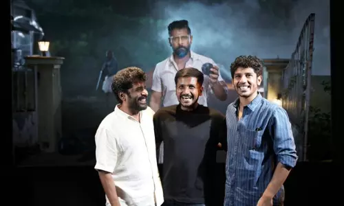 மிகவும் சந்தோஷமான தருணம்..A raw, cult -commercial  திரைப்படம் - வீர தீர சூரன் தயாரிப்பாளர் நெகிழ்ச்சி