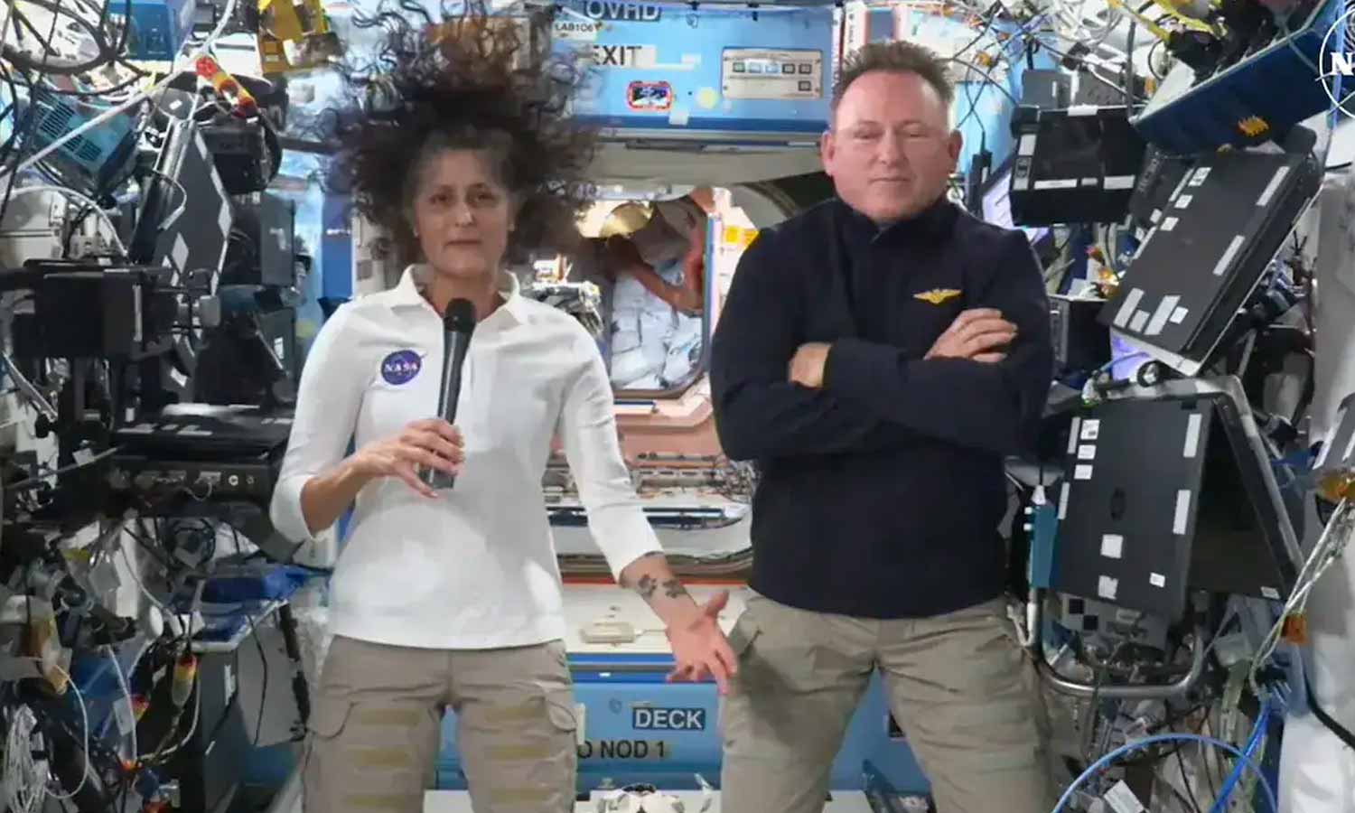 சுனிதா வில்லியம்ஸ் மீட்பு விண்கலம் சர்வதேச விண்வெளி நிலையத்துடன் இணைந்தது