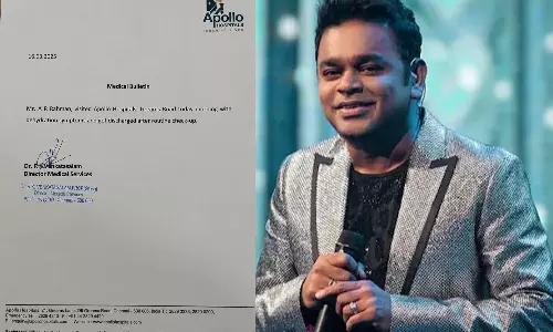 வீடு திரும்பிய ஏ.ஆர்.ரகுமான்- அப்பல்லோ வெளியிட்ட அறிக்கை