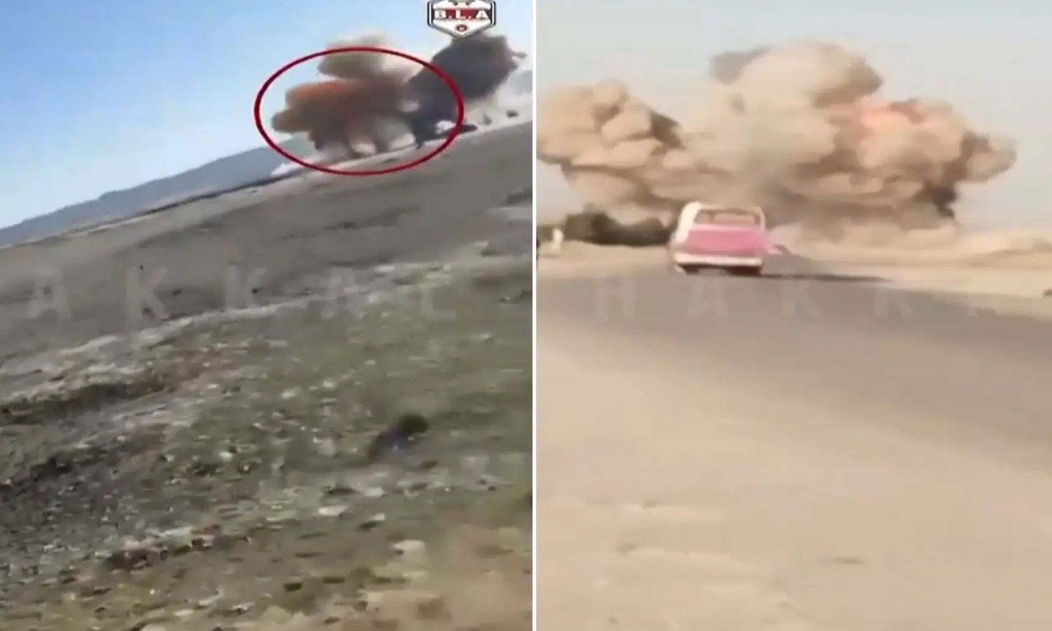 பாகிஸ்தான் பாதுகாப்பு படையினர் மீது தற்கொலை படை வெடிகுண்டுத் தாக்குதல்.. 5 பேர் பலி - பரபரப்பு வீடியோ