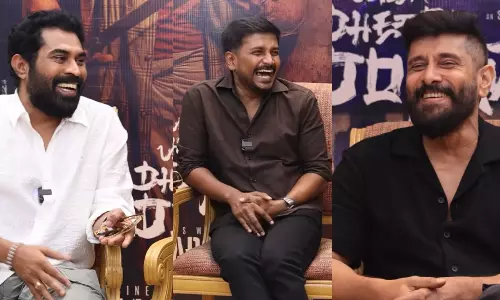 சுராஜ் Rocked.. வீர தீர சூரன் படக்குழு Shocked - படக்குழு கலகல பேச்சு