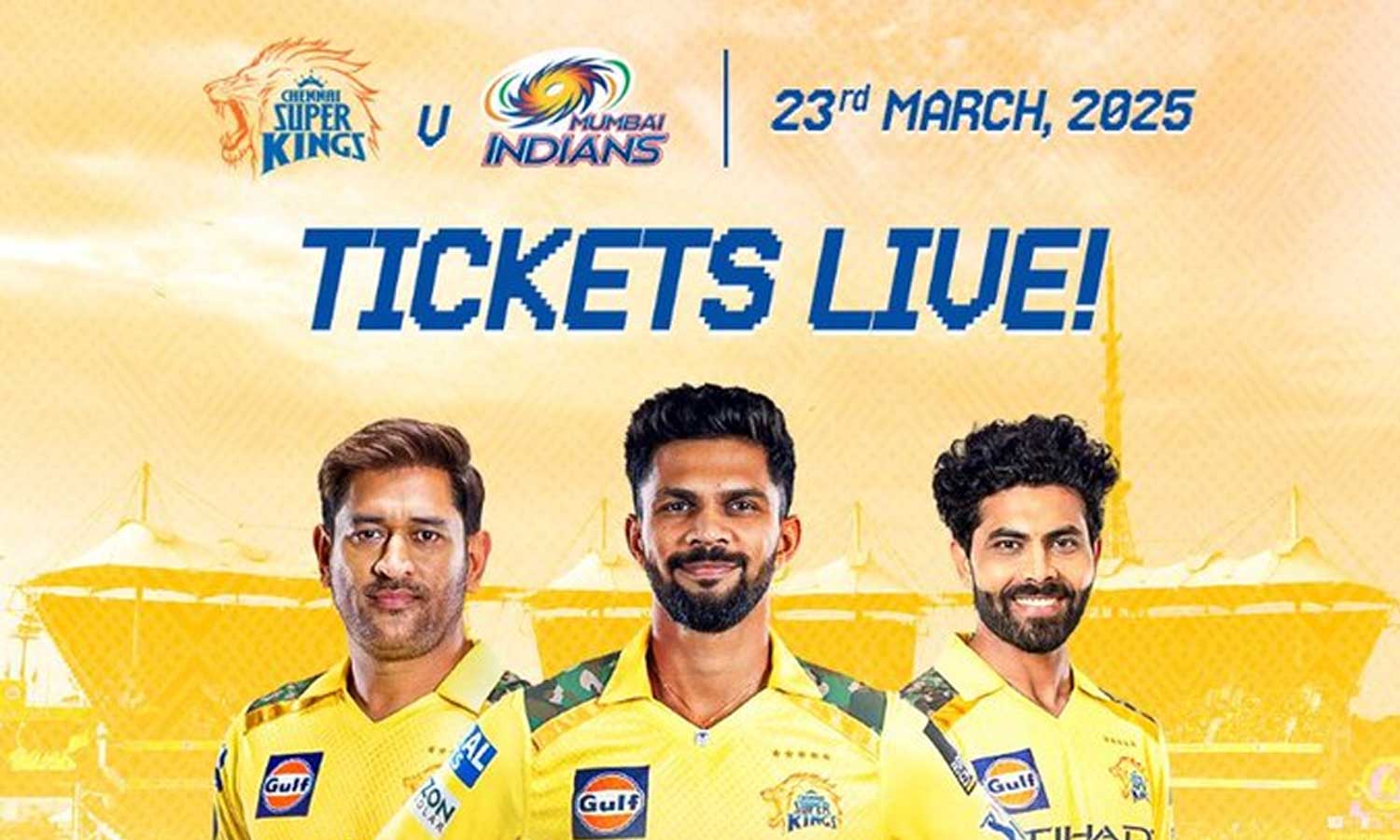 IPL 2025: 23ம் தேதி மோதும் சென்னை - மும்பை அணிகள் - டிக்கெட் விற்பனை தொடங்கியது