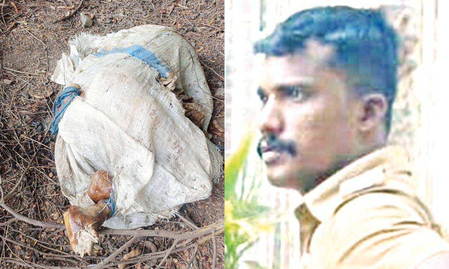 மனைவி விபத்தில் இறந்த சில நாட்களில் போலீஸ்காரர் எரித்துக்கொலை?- ஒரே இடத்தில் நடந்த 2-வது சம்பவம்