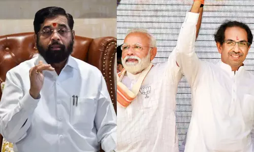 மோடியிடம் தலைகுனிந்து மன்னிப்பு கேட்ட உத்தவ் தாக்கரே.. பாஜகவுடன்  இணைய விருப்பம் - ஏக்நாத் ஷிண்டே