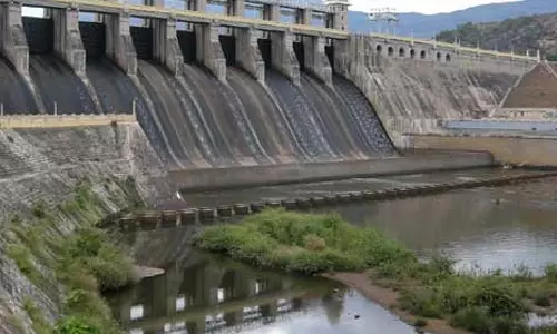நீர்வரத்து இல்லாததால் அமராவதி அணையில் சரியும் நீர்மட்டம்