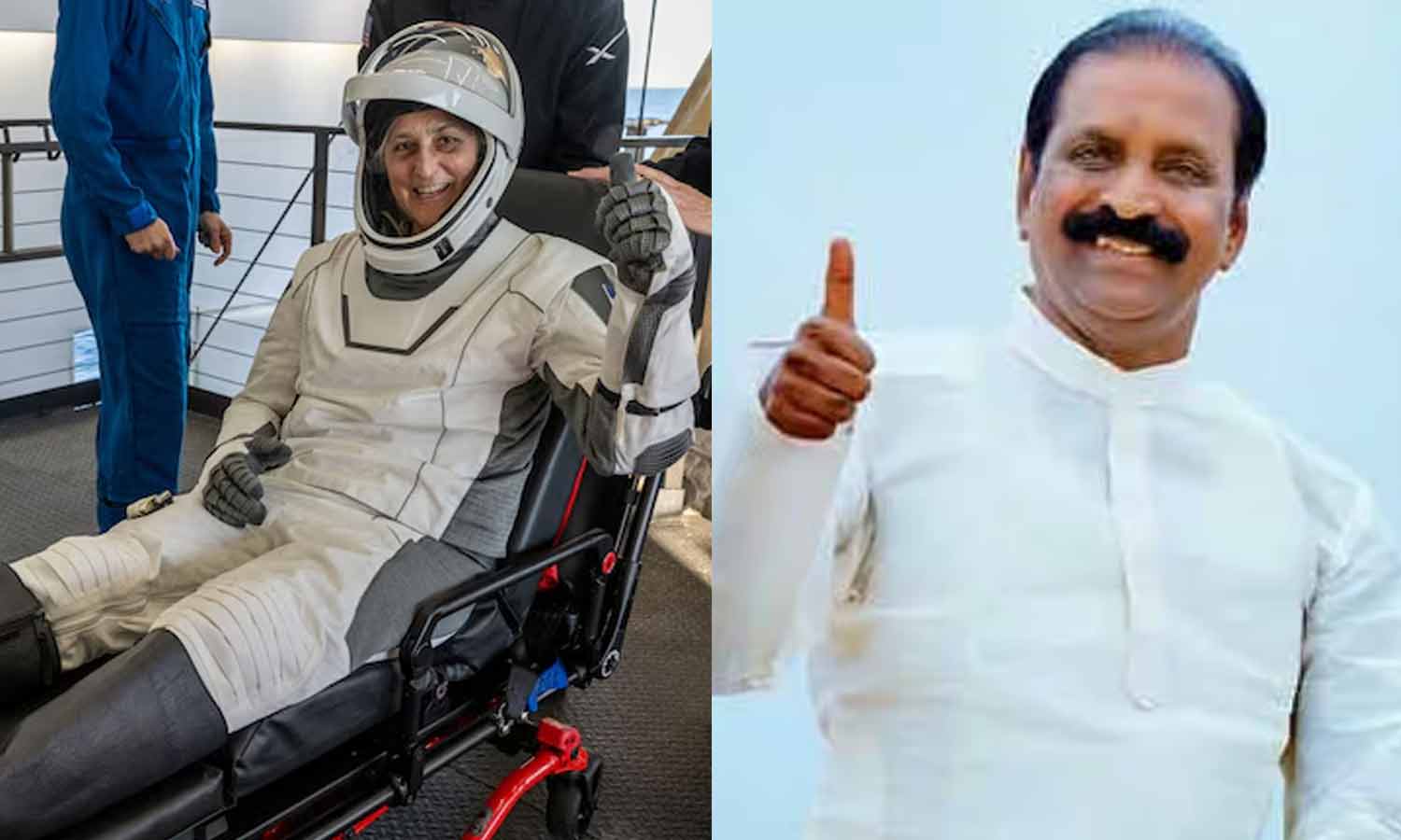 பூமி திரும்பி சுனிதா வில்லியம்ஸ்: தனது ஸ்டைலில் வாழ்த்து தெரிவித்த வைரமுத்து