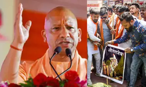 அவுரங்கசீப் விவகாரம்.. ஆக்கிரமிப்பாளர்களை புகழ்வது தேசத்துரோகம் - யோகி ஆதித்யநாத்