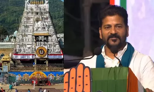 திருப்பதி தரிசனத்திற்கு ஏன் பிச்சை எடுக்க வேண்டும்- ரேவந்த் ரெட்டி