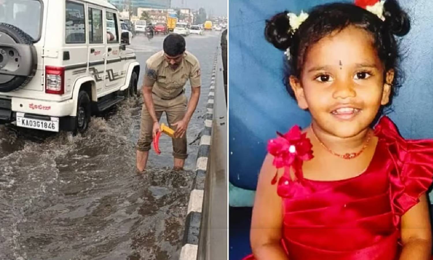 பெங்களூருவில் கனமழை: மரம் முறிந்து விழுந்து குழந்தை பலி