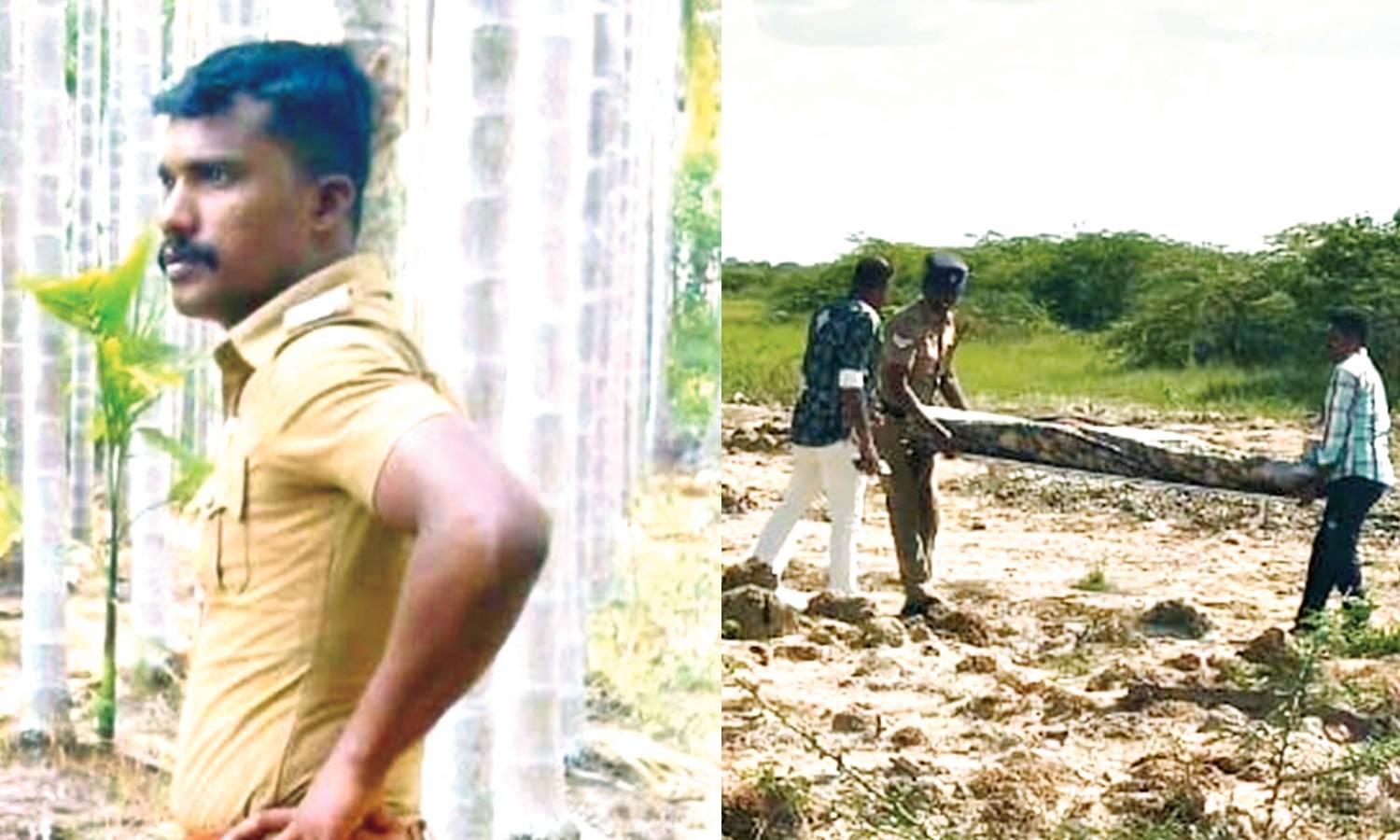 போலீஸ்காரரை எரித்துக்கொன்ற ஆட்டோ டிரைவர் மீது துப்பாக்கி சூடு - மதுரையில் பரபரப்பு