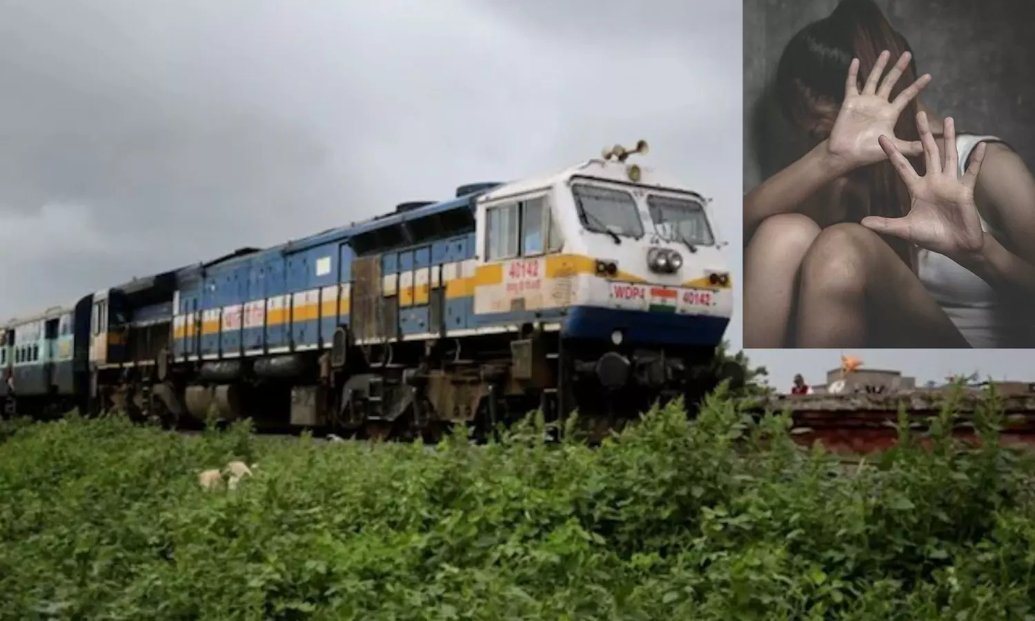 பாலியல் வன்கொடுமை செய்ய முயன்ற ஆசாமி.. ஓடும் ரெயிலில் இருந்து குதித்த இளம்பெண்