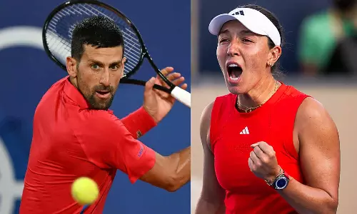 மியாமி டென்னிஸ்: 4-வது சுற்றில் ஜோகோவிச்- ஜெசிகா பெகுலா