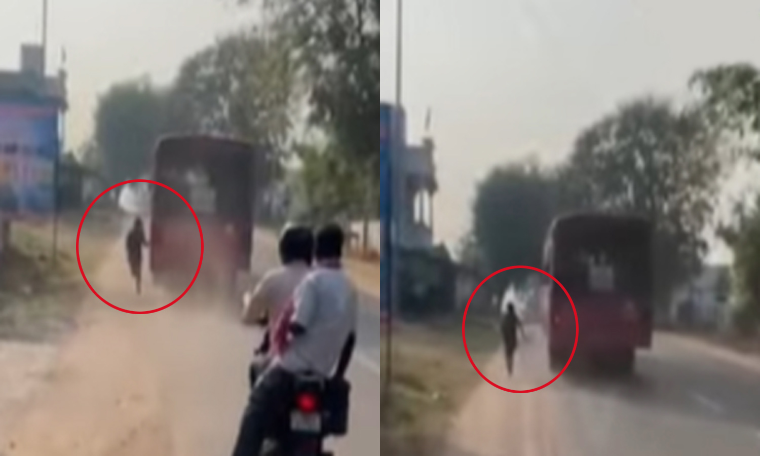 நிற்காமல் சென்ற பஸ்... பின்னால் ஓடிய மாணவி... அரசு பஸ் ஓட்டுநர் சஸ்பெண்ட்