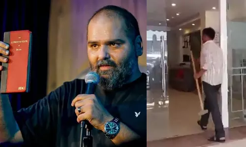 குணால் கம்ரா விவகாரம்: தாக்கப்பட்ட ஸ்டூடியோவை இடித்துத் தள்ளிய மாநகராட்சி அதிகாரிகள்