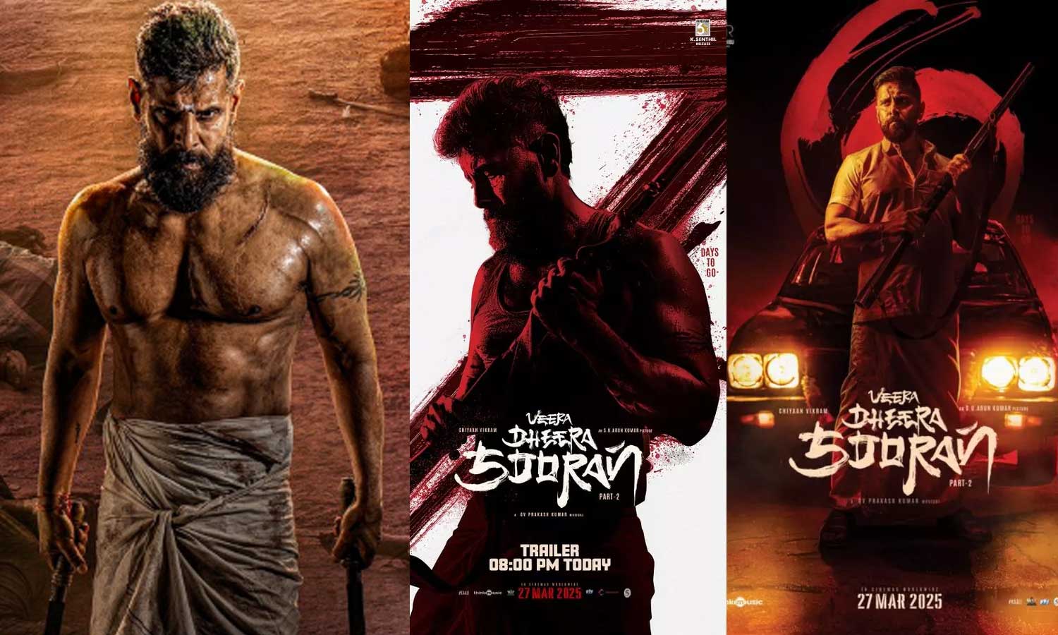 விக்ரம் நடிப்பில் இன்று வெளியாகவிருந்த வீர தீர சூரன் படத்துக்கு சிக்கல்