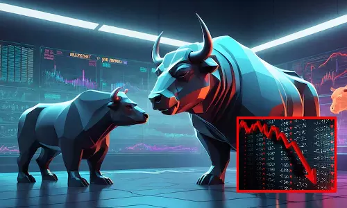 பங்கு சந்தை: ஒரு வார உயர்விற்கு பின்பு கடுமையாக சரிந்த சென்செக்ஸ், நிஃப்டி