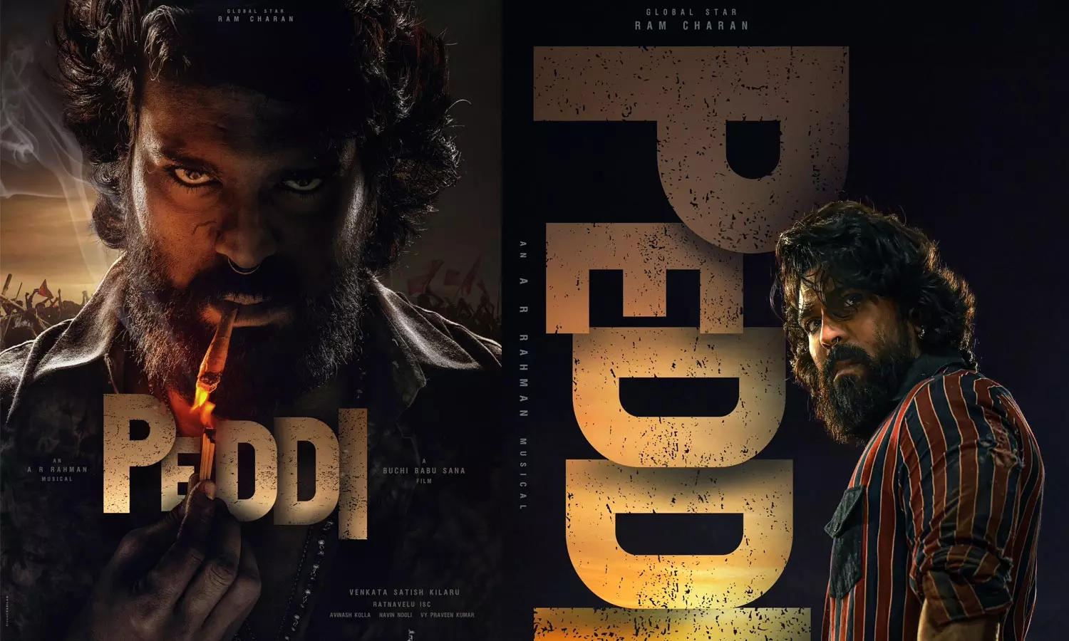 வாயில் சுருட்டு.. Peddi-ஆக களமிறங்கும் ராம் சரண் - ஃபர்ஸ்ட் லுக் போஸ்டர் வைரல்