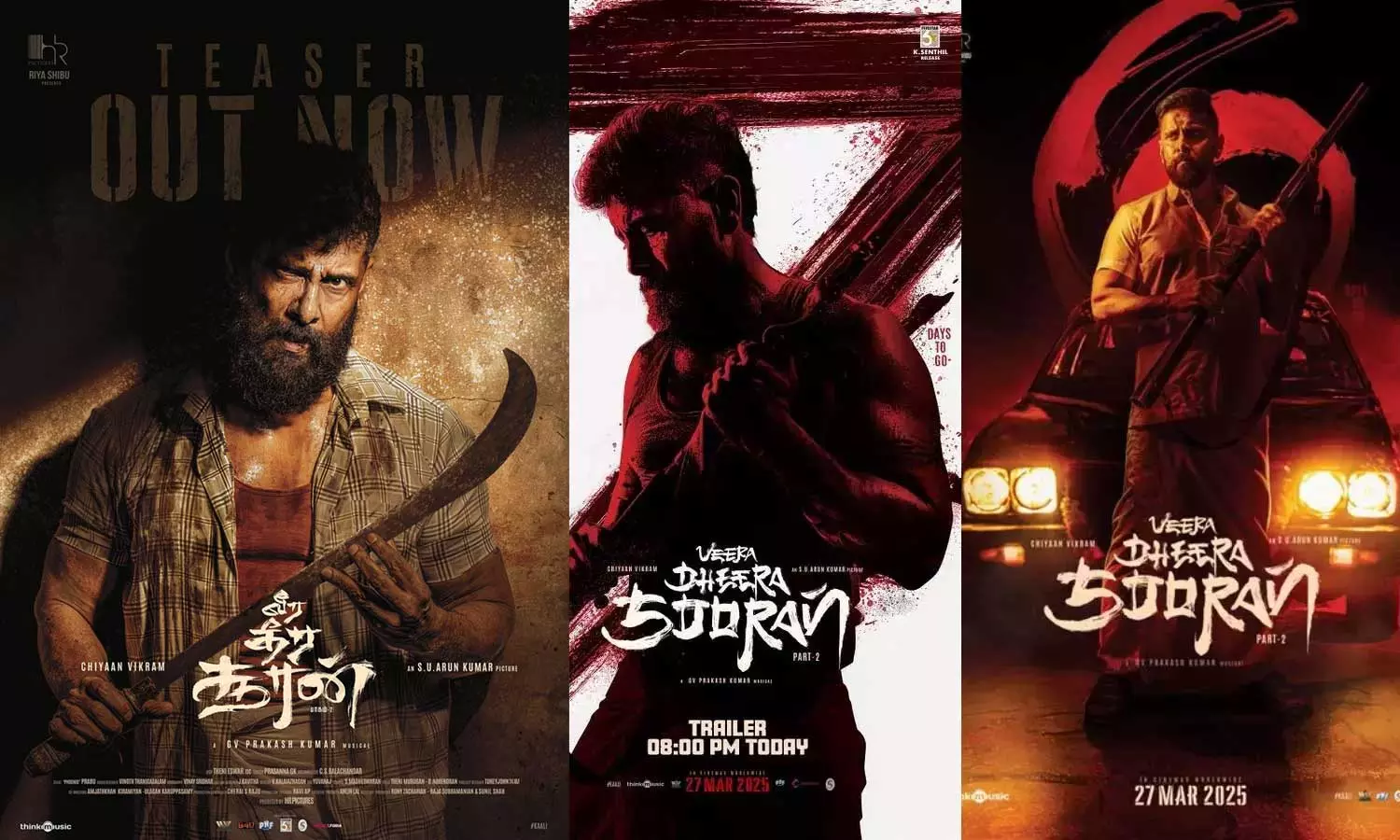 வீர தீர சூரன் படத்தை வெளியிட 4 வாரங்களுக்கு விதிக்கப்பட்ட தடை நீக்கம்