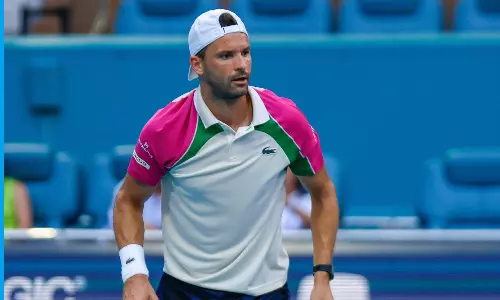 மியாமி ஓபன் டென்னிஸ்: அரையிறுதிக்கு முன்னேறிய டிமித்ரோவ்