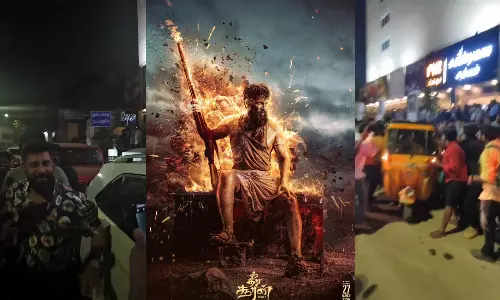 வீர தீர சூரன் FDFS - துரத்திய ரசிகர்கள்.. ஆட்டோவில் ஏறி தப்பிச் சென்ற விக்ரம்