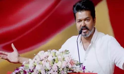 2026-ல் இரண்டு பேருக்கு நடுவில் தான் போட்டி... ஒன்று த.வெ.க. இன்னொன்று தி.மு.க. - விஜய்