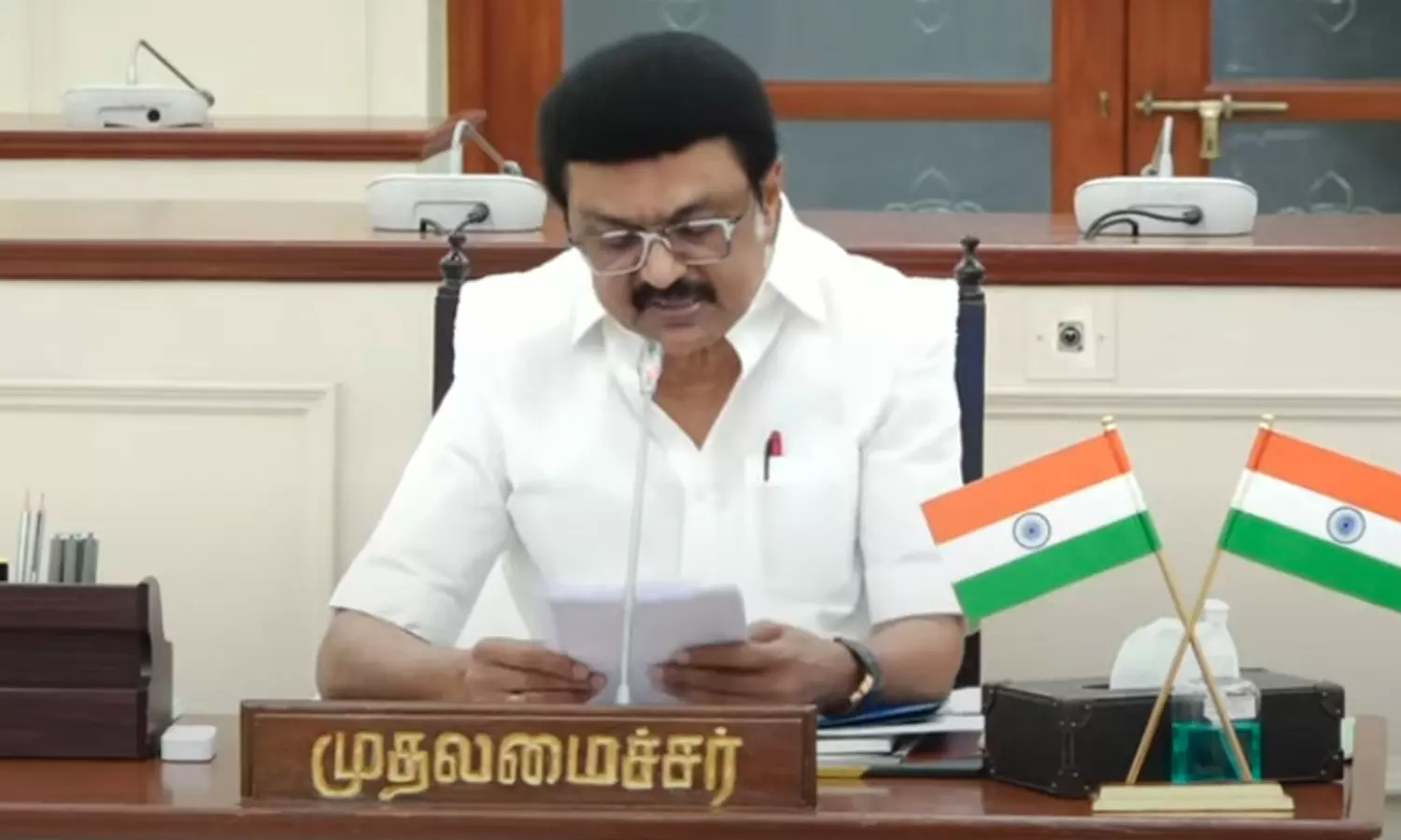 சமூக நீதியை நிலைநாட்டும் அரசாக தமிழக அரசு செயல்பட்டு வருகிறது- மு.க.ஸ்டாலின் சமூக நீதியை நிலைநாட்டும் அரசாக தமிழக அரசு செயல்பட்டு வருகிறது- மு.க.ஸ்டாலின்