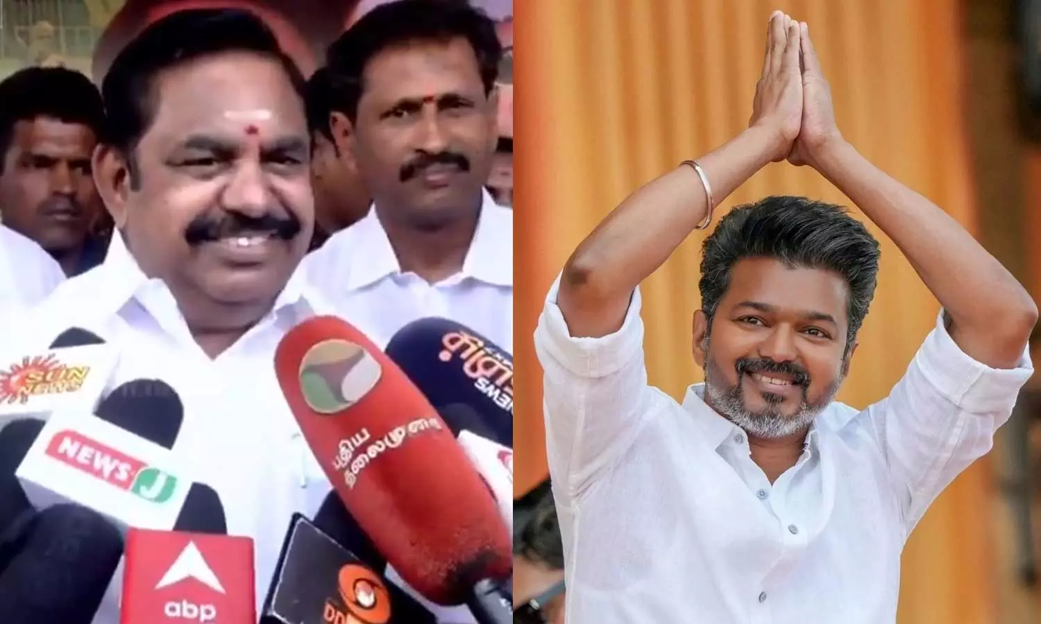 த.வெ.க. தொண்டர்களை உற்சாகப்படுத்தவே விஜய் அவ்வாறு பேசியுள்ளார் - எடப்பாடி பழனிசாமி த.வெ.க. தொண்டர்களை உற்சாகப்படுத்தவே விஜய் அவ்வாறு பேசியுள்ளார் - எடப்பாடி பழனிசாமி