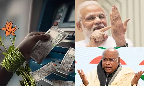 வங்கிகள் மூலம் மக்களை மிரட்டி கொள்ளையடிக்கும் மோடி அரசு..  பட்டியல்  போட்டு விளாசிய கார்கே!